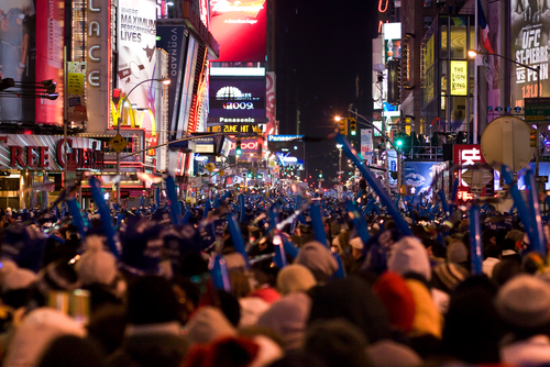 A klímaváltozás elleni harcot állítják a New York-i Times Square újévi ünnepségének középpontjába