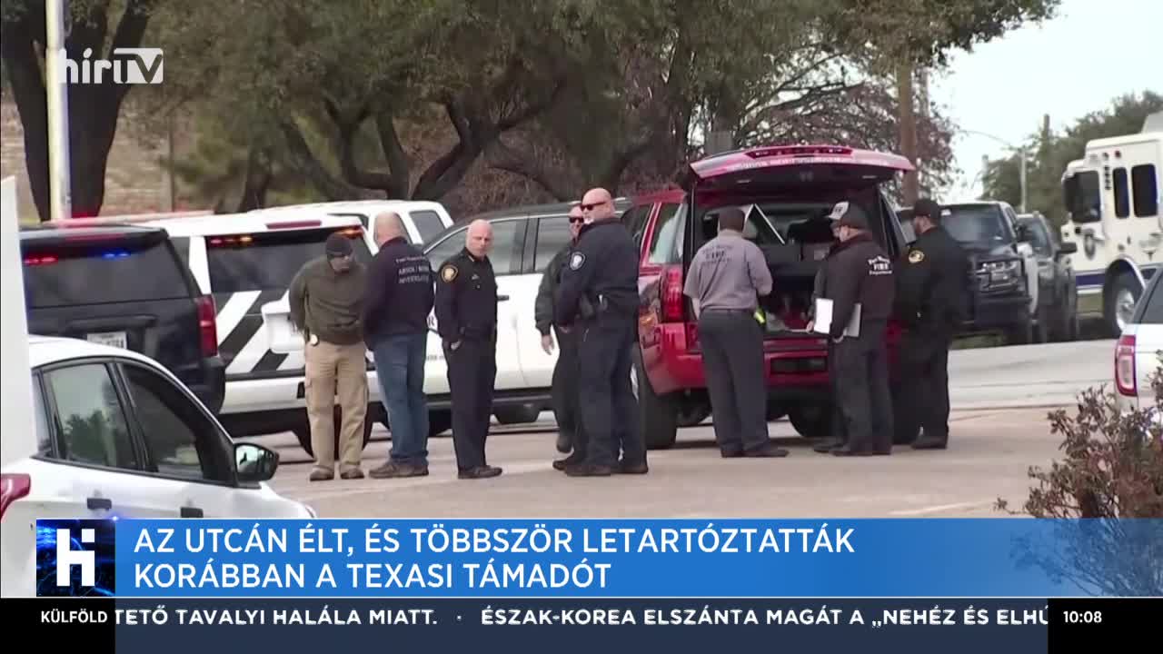 Az utcán élt, és többször letartóztatták korábban a texasi támadót