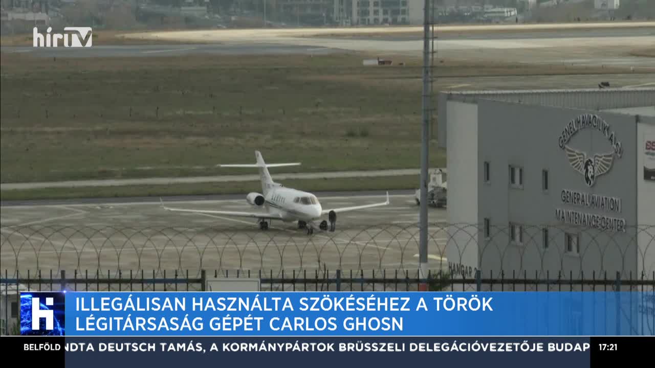 Illegálisan használta szökéséhez a török légitársaság gépét Carlos Ghosn