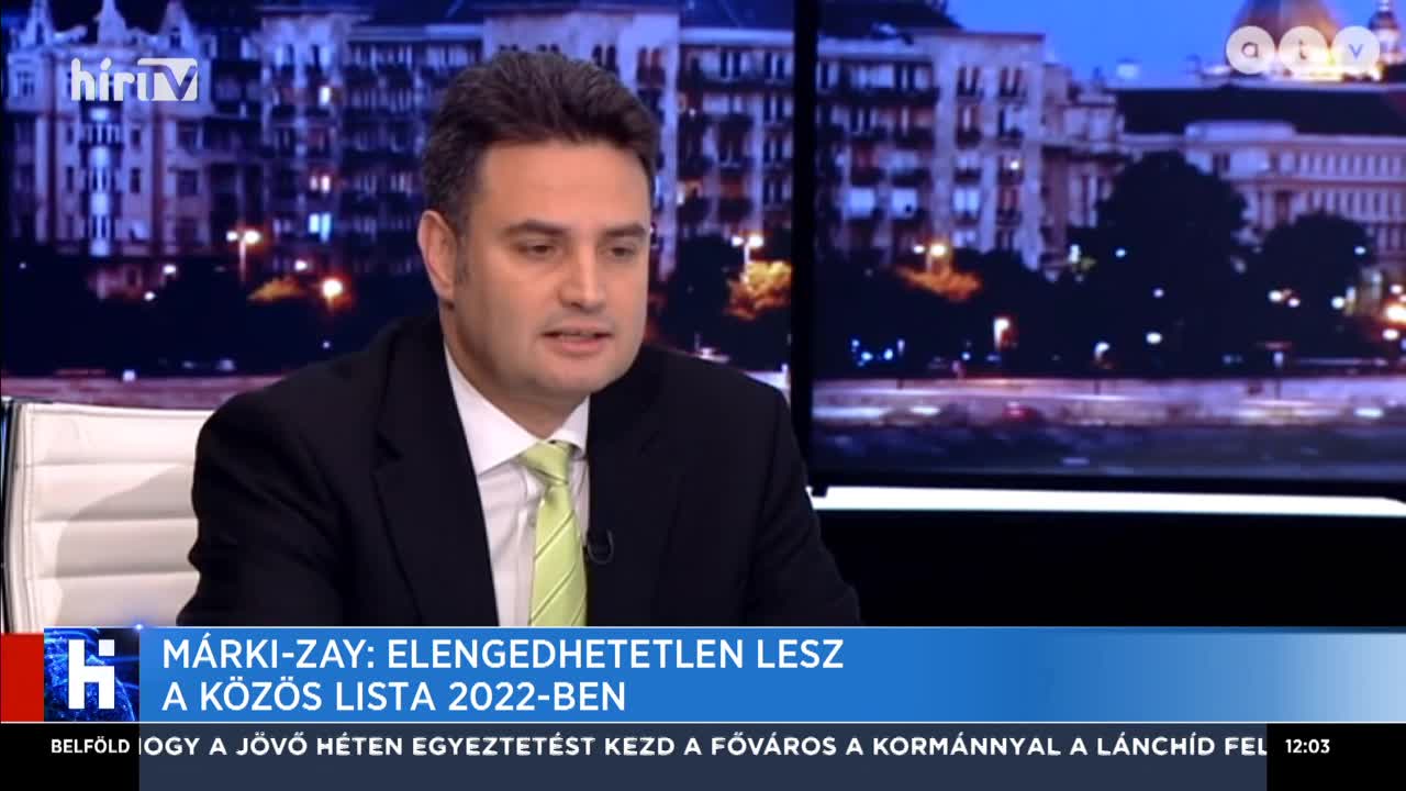 Márki-Zay: Elengedhetetlen lesz a közös lista 2022-ben
