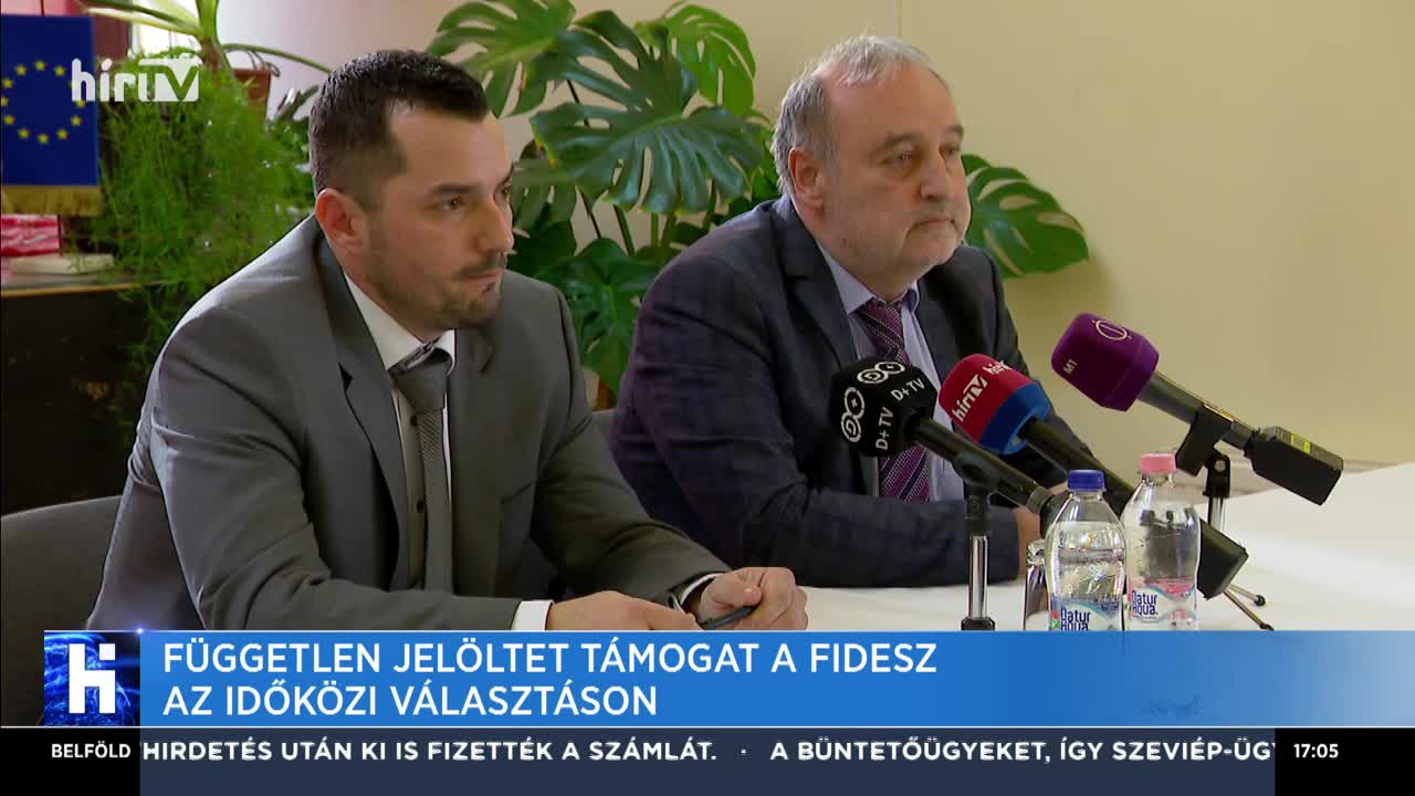 Független jelöltet támogat a Fidesz az időközi választáson