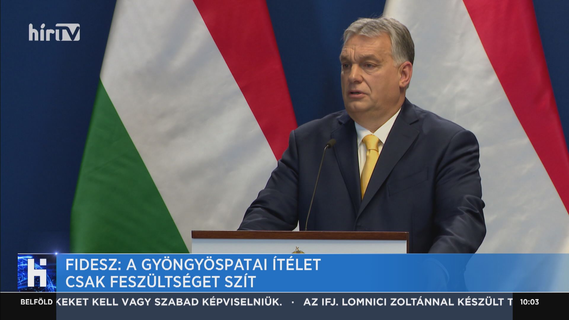 Fidesz: A gyöngyöspatai ítélet csak feszültséget szít