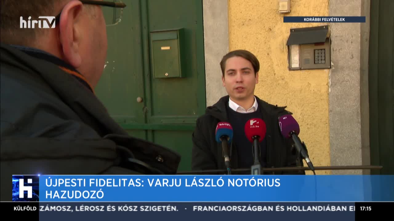 Fidelitas: Varju László folyamatosan hazudik