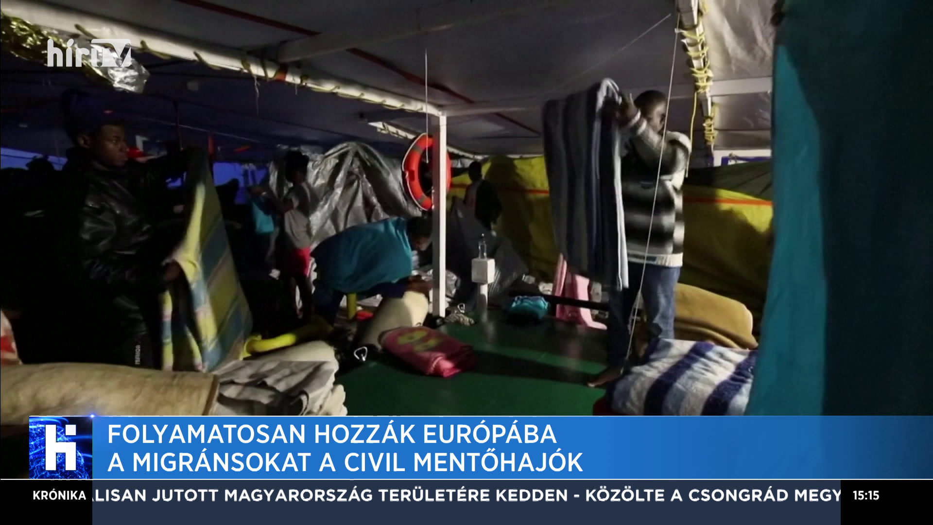 Folyamatosan hozzák Európába a migránsokat a civil mentőhajók
