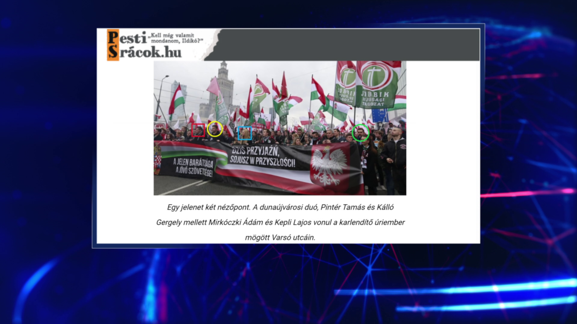 Jobbikos politikusok menetelnek Lengyelországban