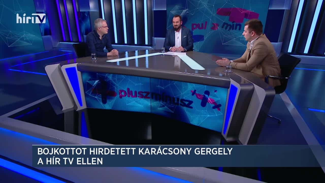 Plusz-mínusz: Bojkottot hirdetett Karácsony Gergely a Hír TV ellen