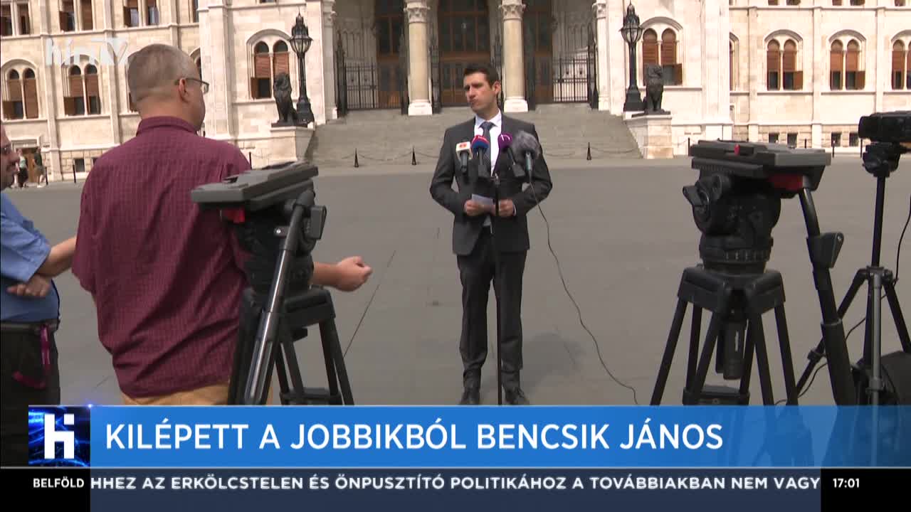 Kilépett a Jobbikból Bencsik János