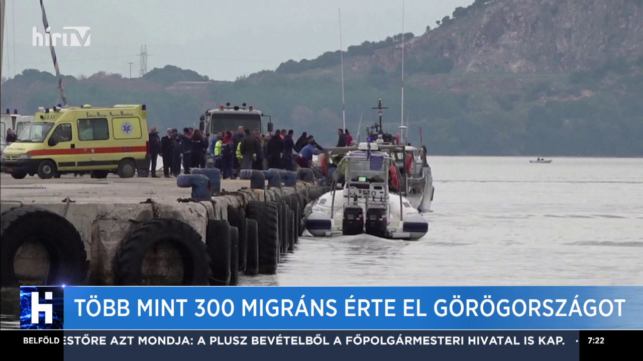 Több mint 300 migráns érte el Görögországot