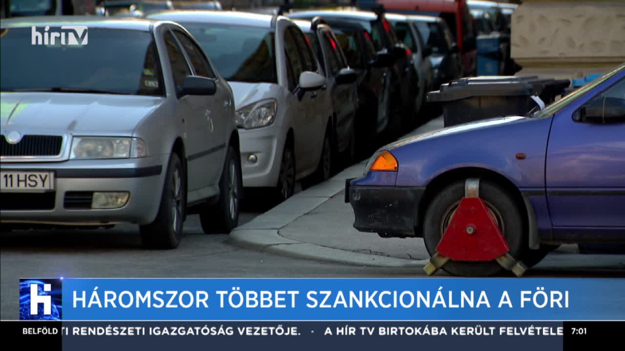 Több büntetést kaphatnak az autósok Budapesten