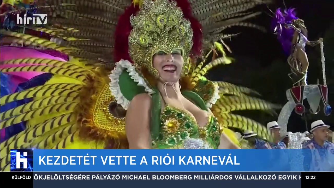 Kezdetét vette a riói karnevál