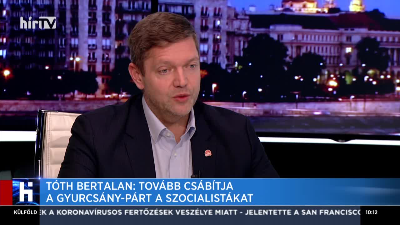 Tóth Bertalan: Tovább csábítja a Gyurcsány-párt a szocialistákat