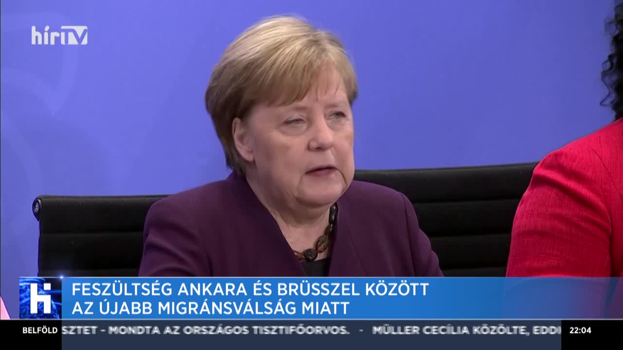 Merkel: Elfogadhatatlan a menekültek kárára folytatott politika