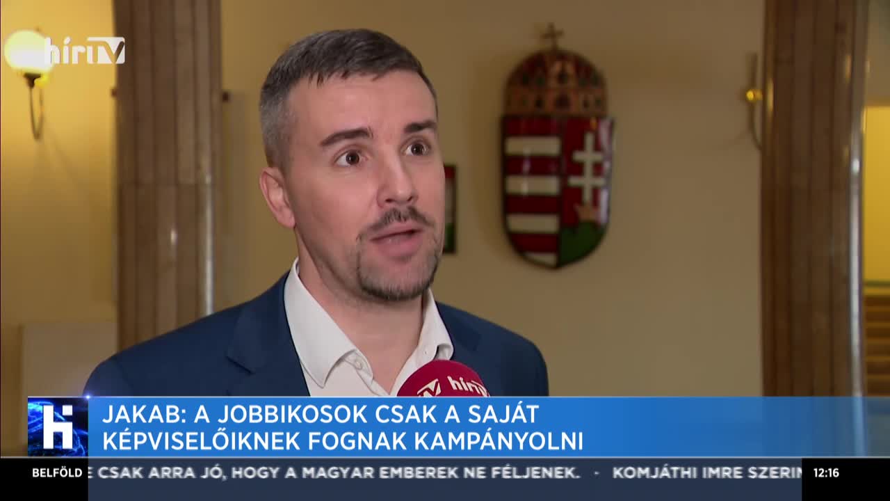 Jakab: A Jobbikosok csak a saját képviselőiknek fognak kampányolni