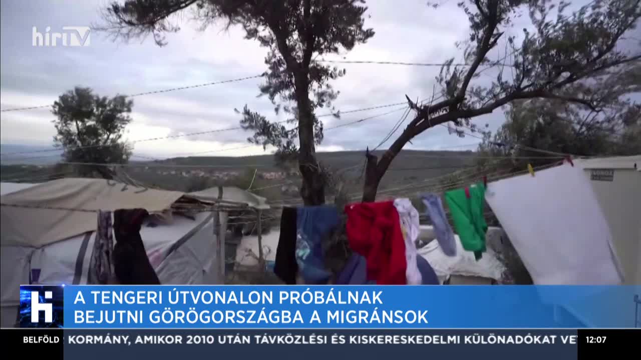 A tengeri útvonalon próbálnak bejutni Görögországba a migránsok