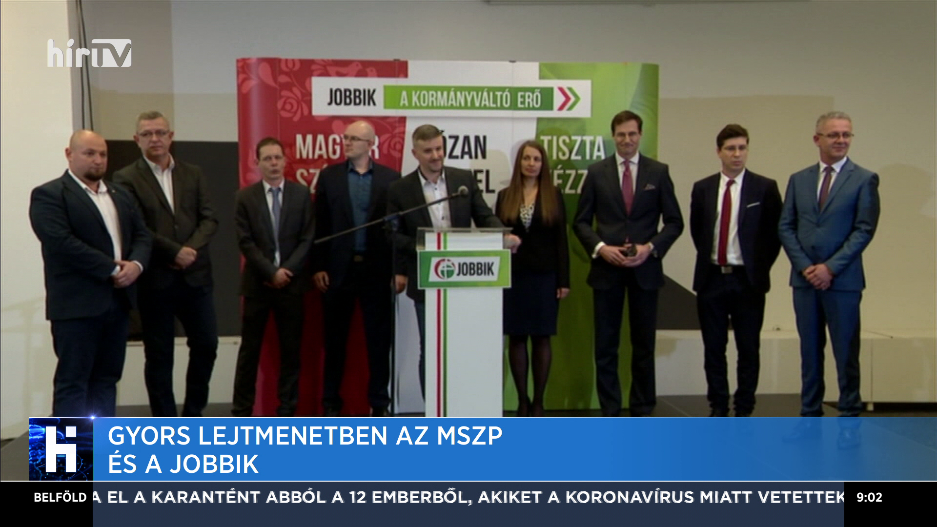 Gyors lejtmenetben az MSZP és a Jobbik