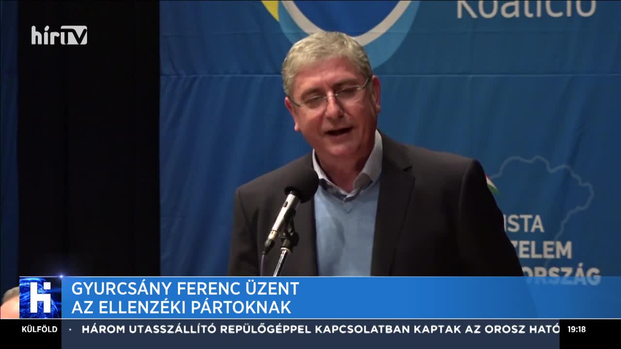Gyurcsány Ferenc üzent az ellenzéki pártoknak