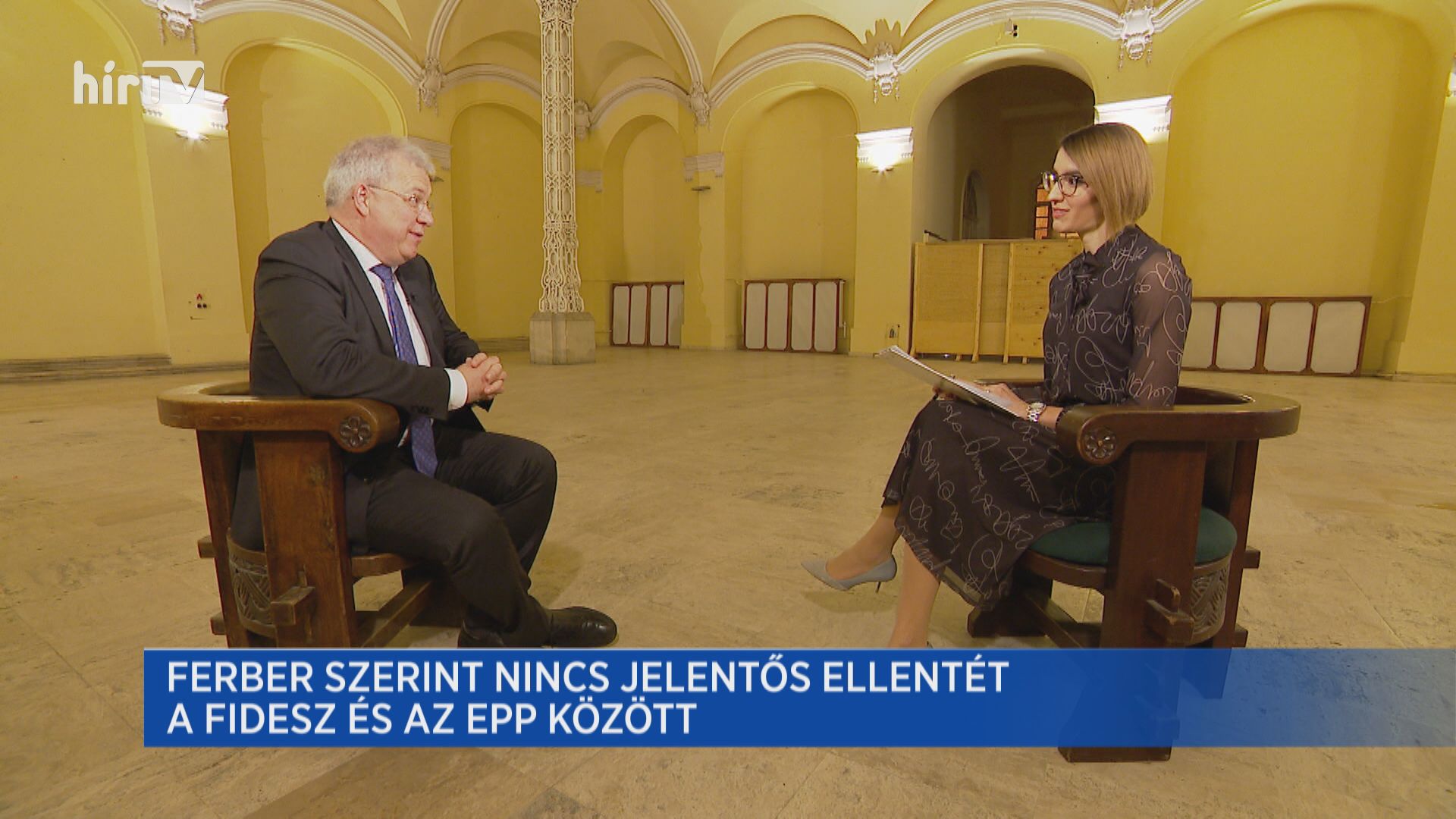 Európai híradó: Ferber szerint nincs jelentős ellentét a Fidesz és az EPP között