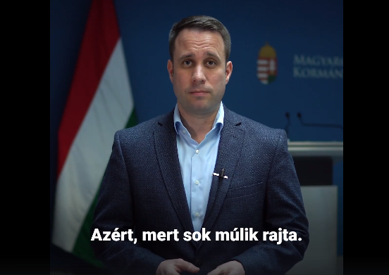 Újabb videót adott ki a kormányzat