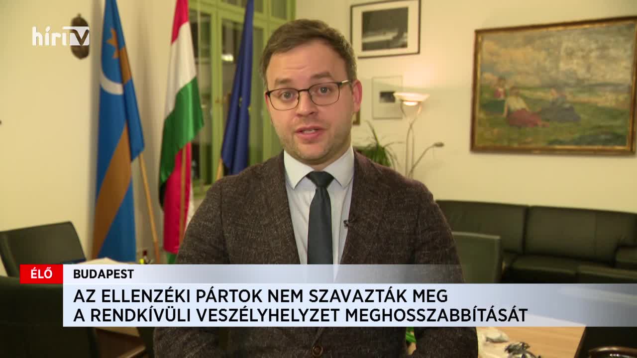 Orbán Balázs: Az ellenzéknek nincs más célja, csak a kormány akadályozása a vírus elleni védekezésben