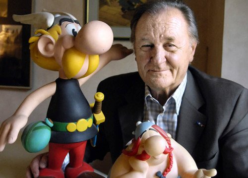 Elhunyt Albert Uderzo, az Asterix és Obelix történetek írója és rajzolója