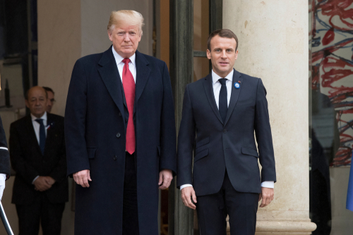 Trump és Macron az ENSZ BT öt állandó tagjának tanácskozását szorgalmazza
