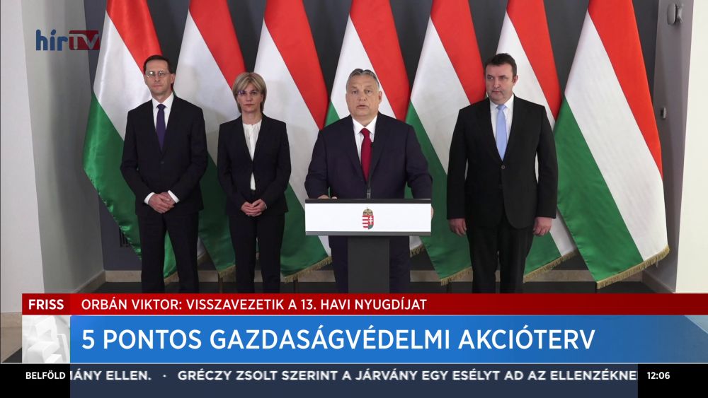 Orbán Viktor: Visszaépítjük a 13. havi nyugdíjat