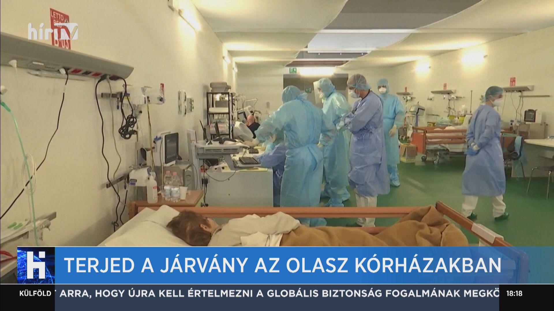 Terjed a járvány az olasz kórházakban