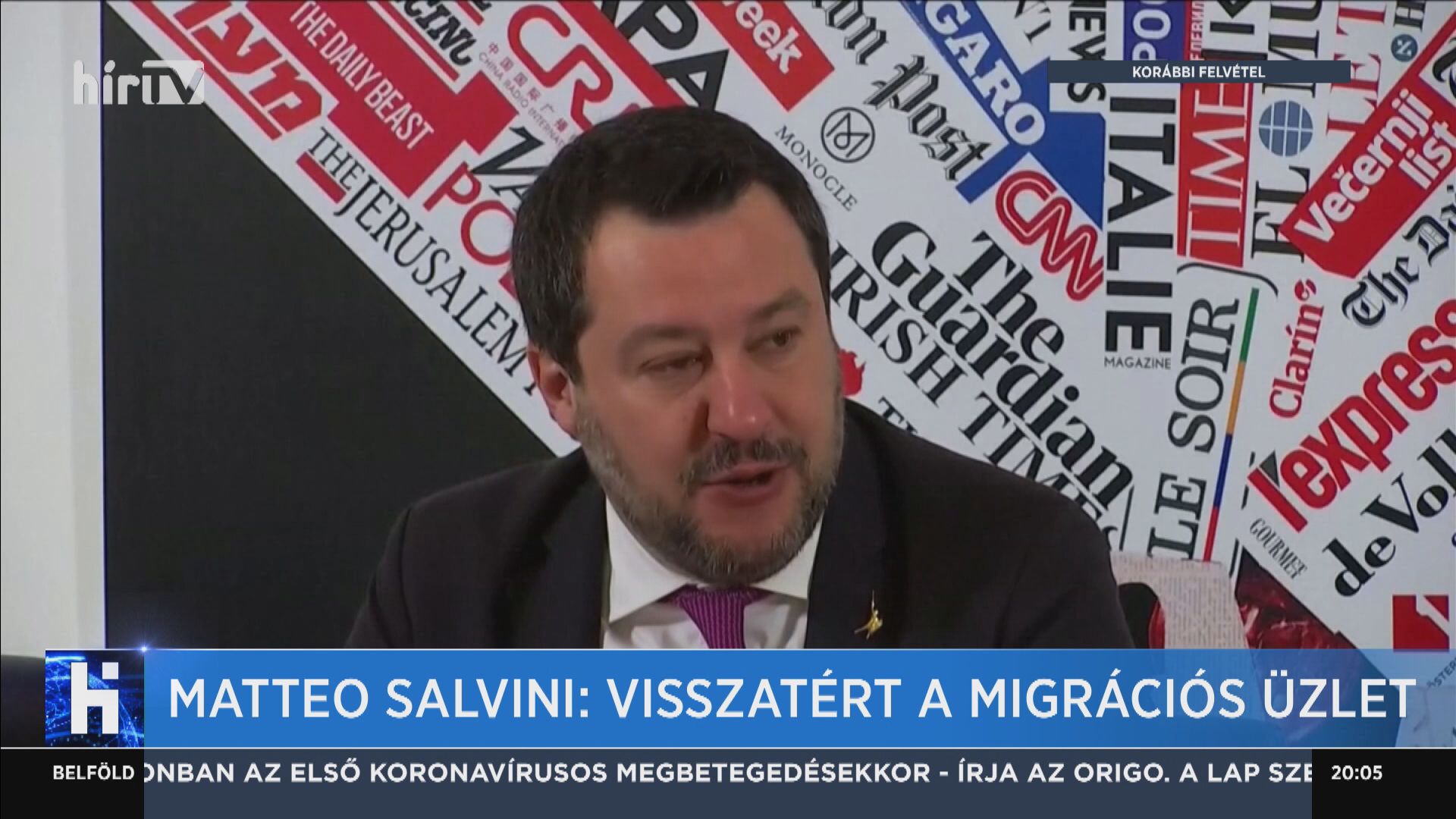 Matteo Salvini: Visszatért a migrációs üzlet