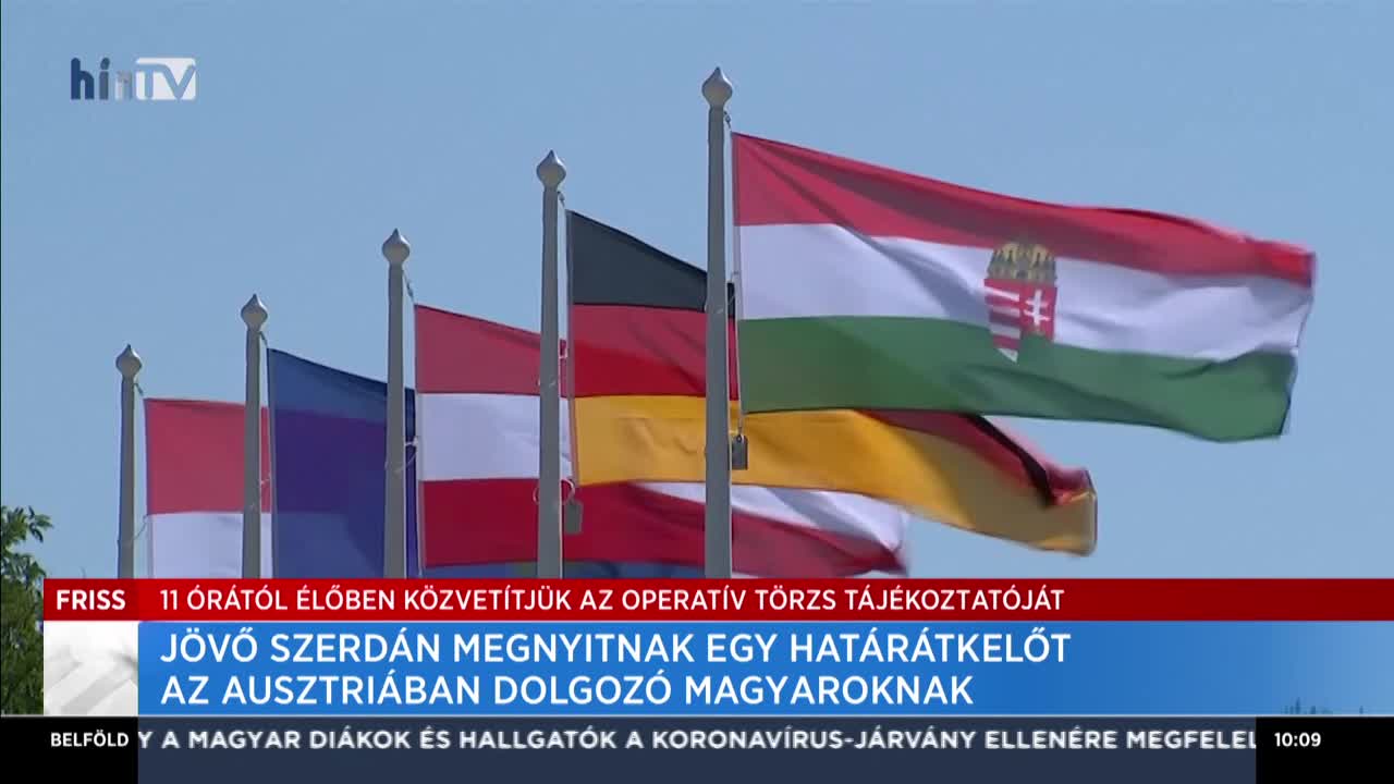 Szijjártó: Jövő szerdán megnyitnak egy határátkelőt az Ausztriában dolgozó magyaroknak