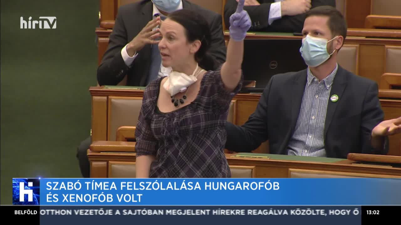 Gulyás: Szabó Tímea felszólalása hungarofób és xenofób volt