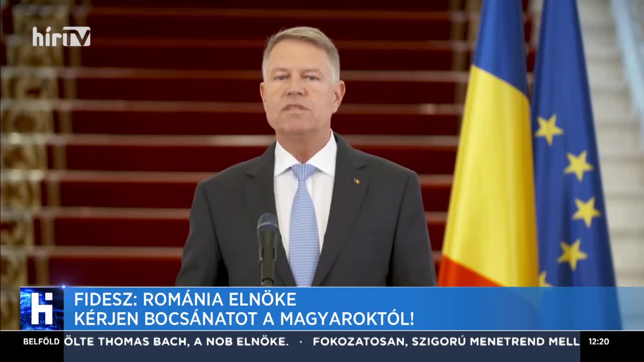 Fidesz: Románia elnöke kérjen bocsánatot a magyaroktól!
