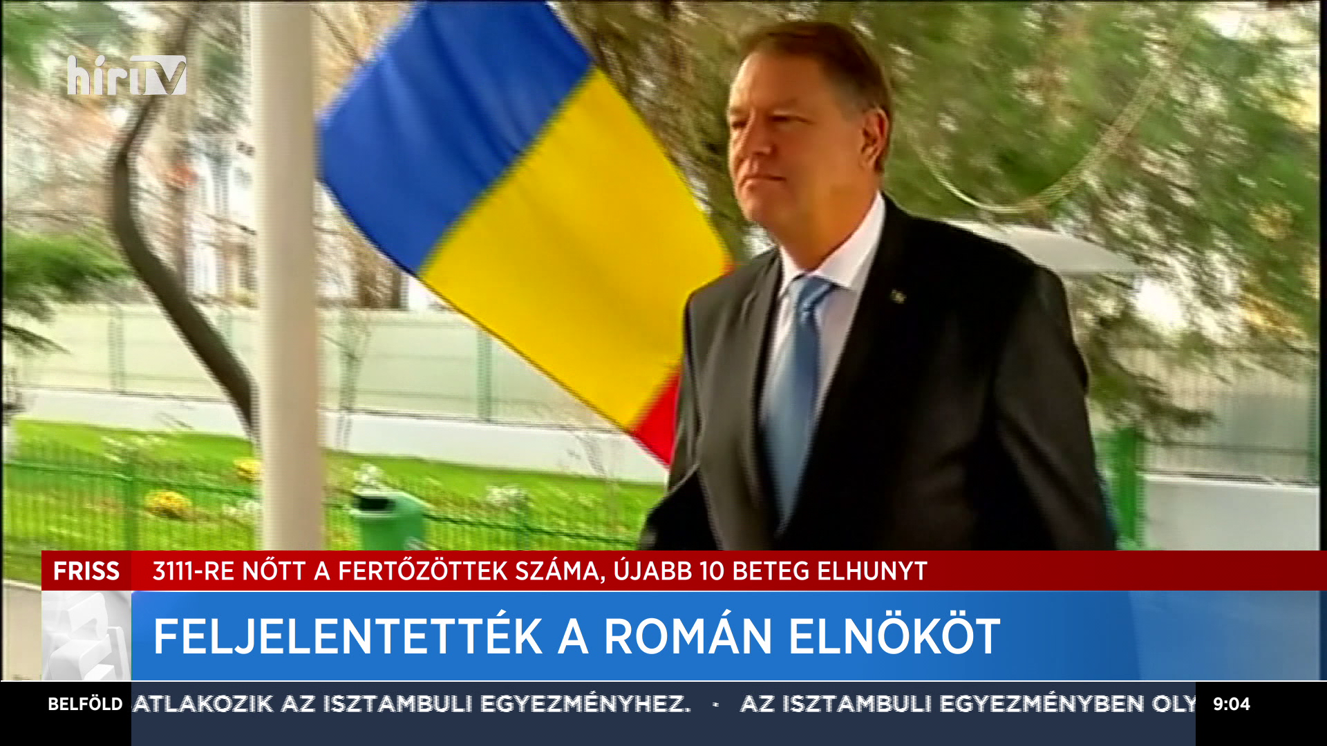 Feljelentették a román elnököt