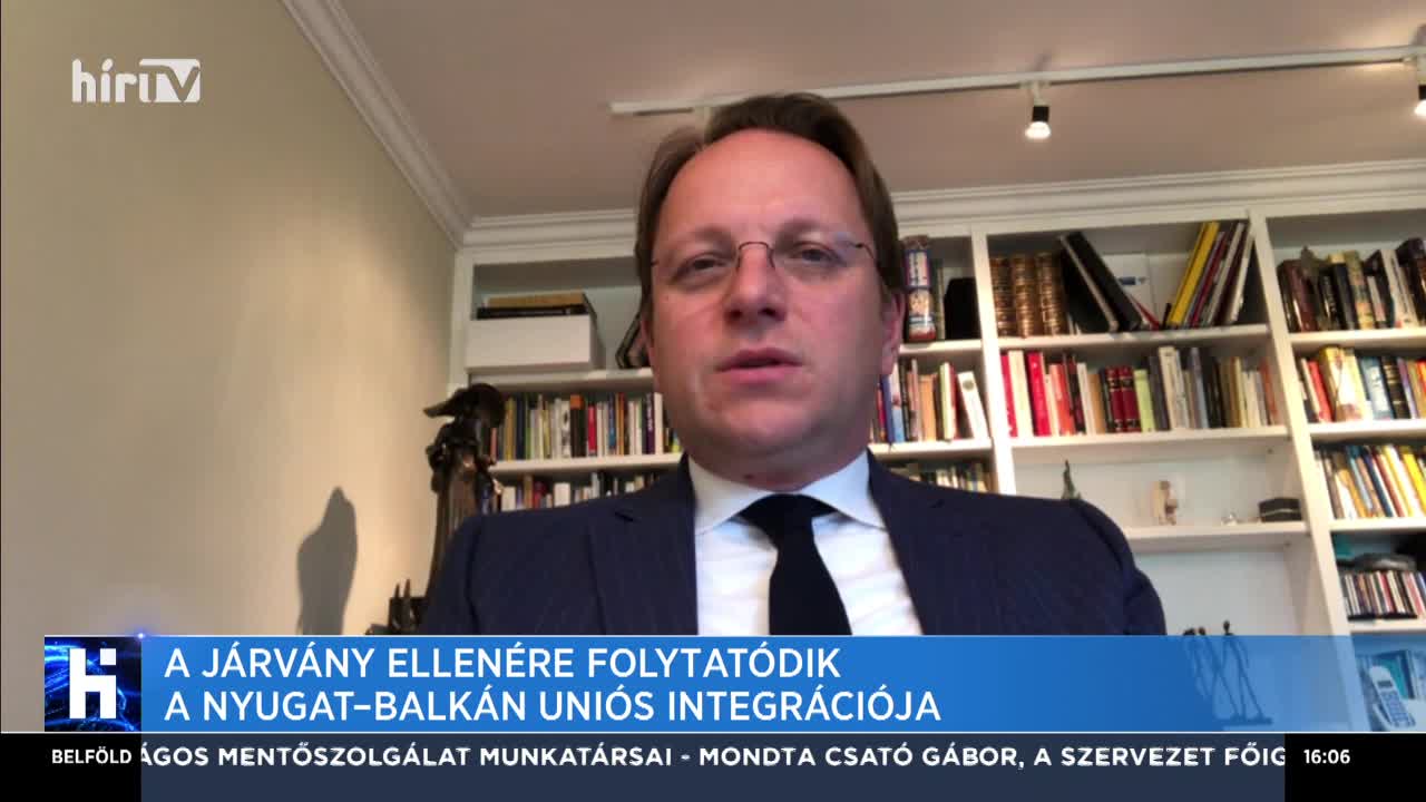 A járvány ellenére folytatódik a Nyugat-Balkán uniós integrációja