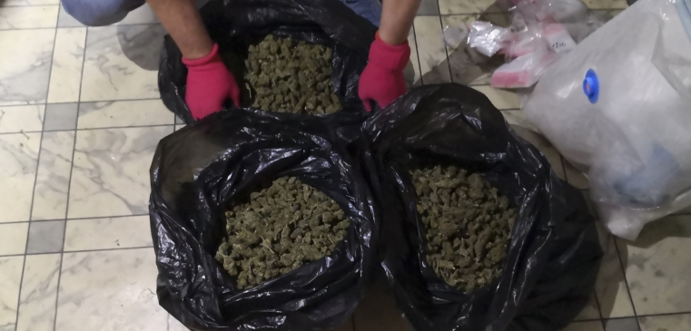 Több mint ötkilónyi marihuánát találtak egy nigériai dílernél Budapesten