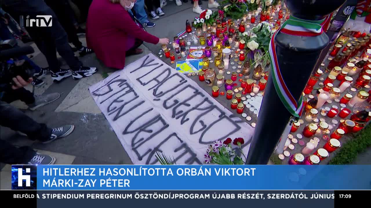 Hitlerhez hasonlította Orbán Viktort Márki-Zay Péter