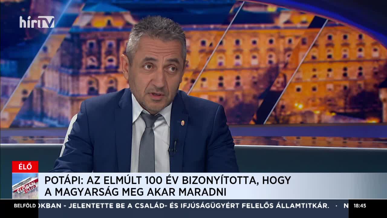 Potápi Árpád: A magyar kormány egyik sikerágazata volt a nemzetpolitika