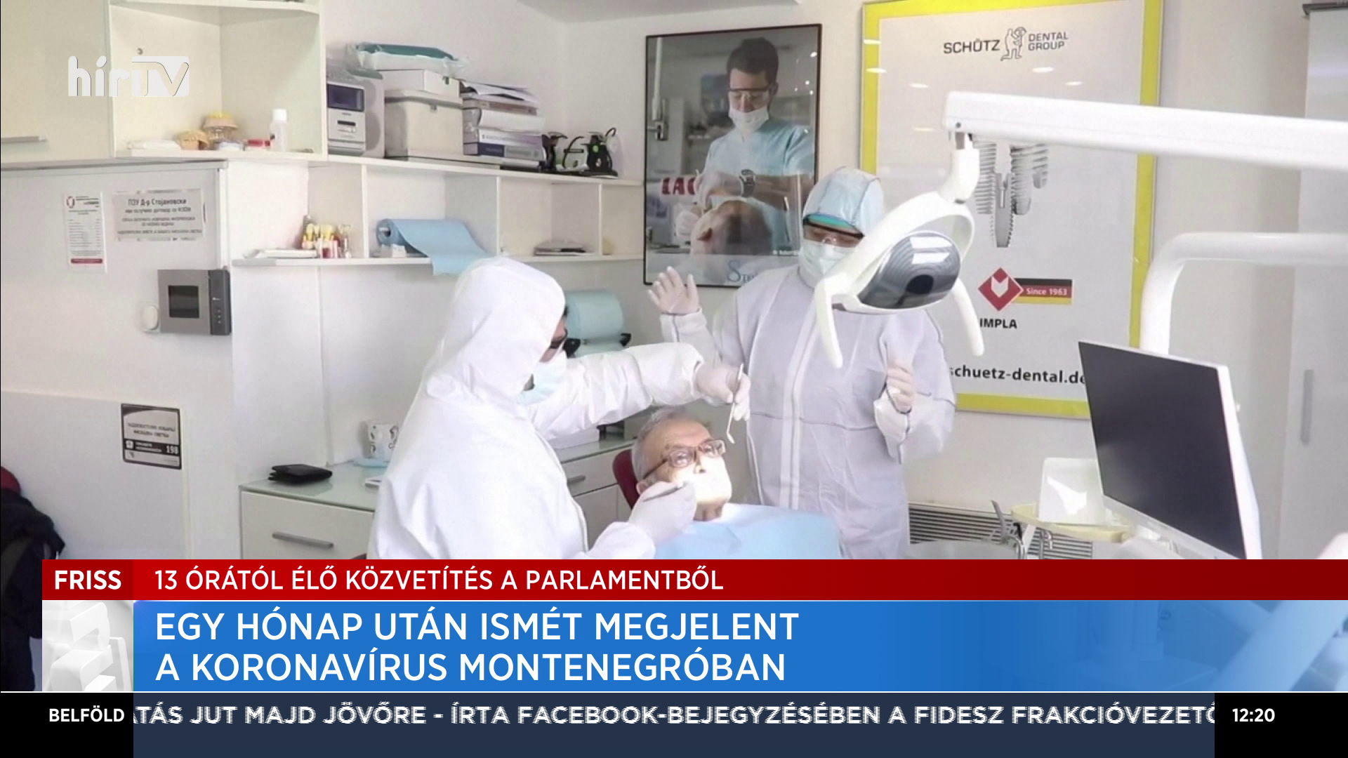 Egy hónap után megjelent a koronavírus Montenegróban