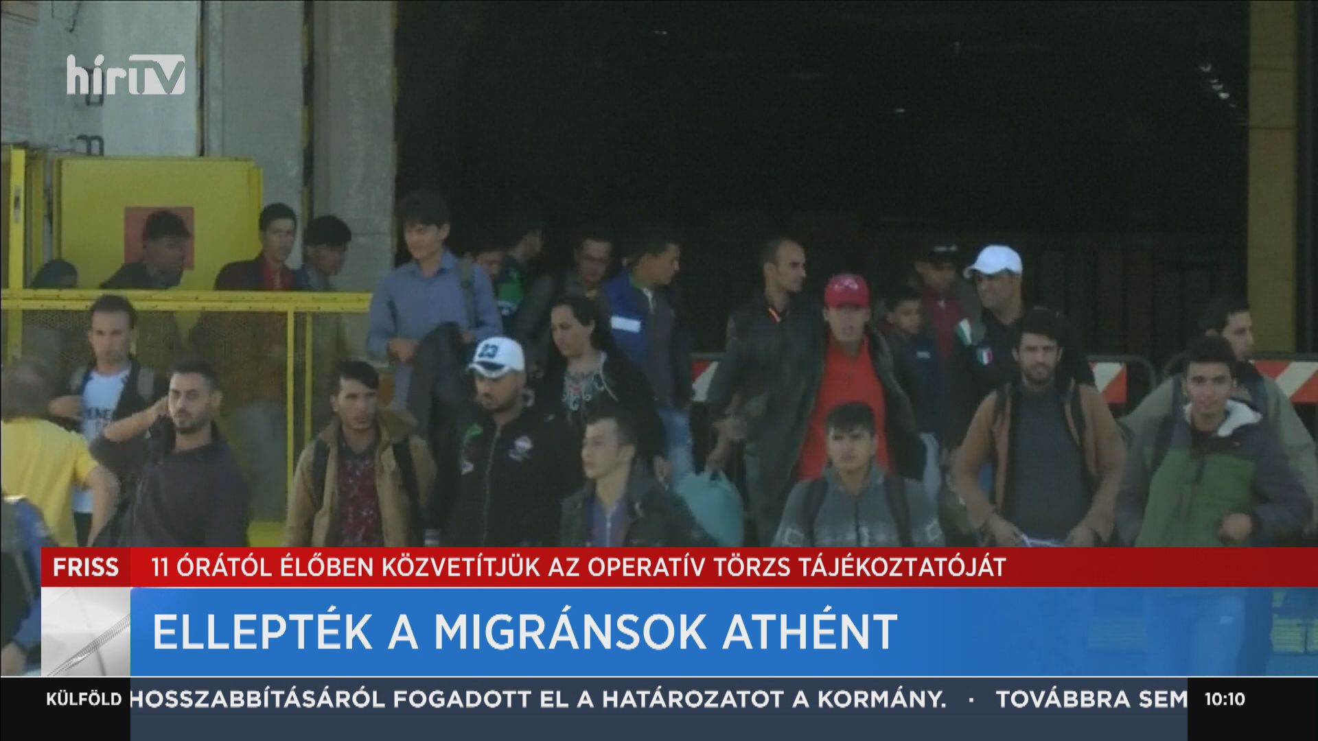 Ellepték a migránsok Athént