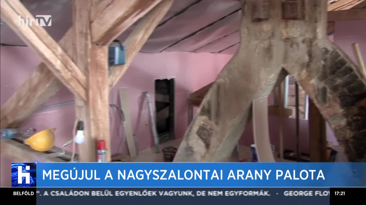 Megújul a nagyszalontai Arany Palota