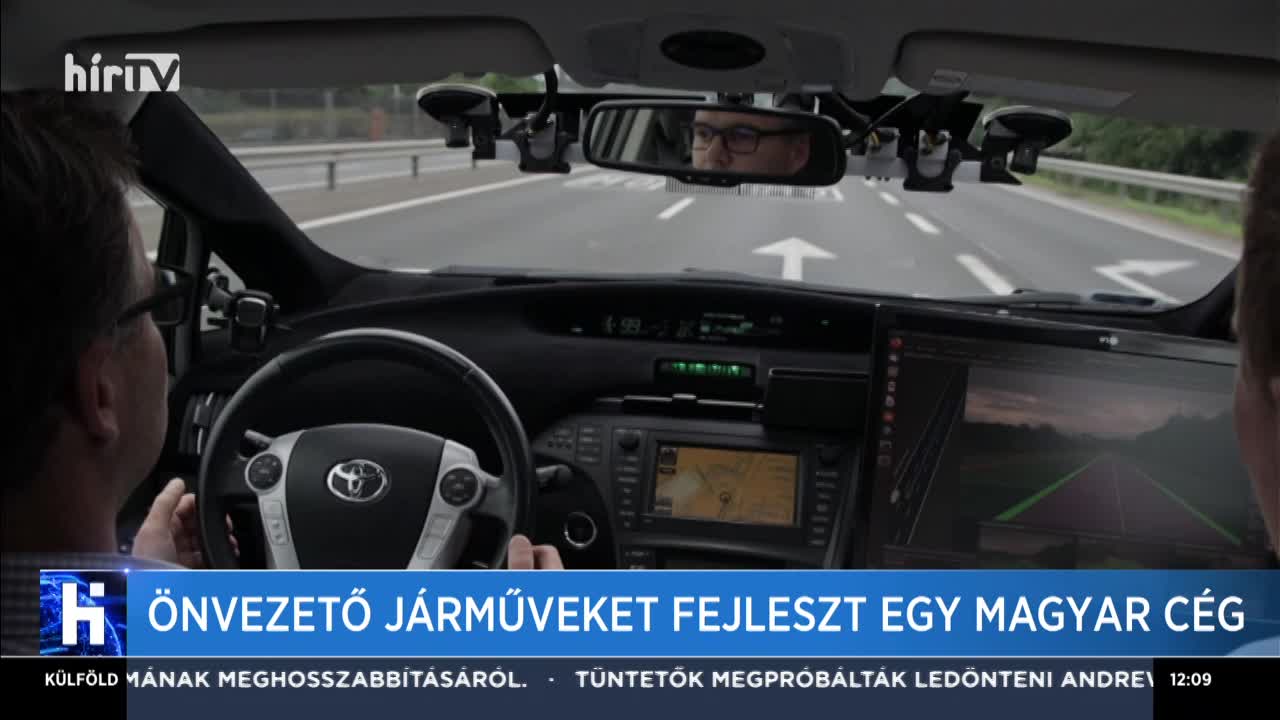 Önvezető járműveket fejleszt egy magyar cég