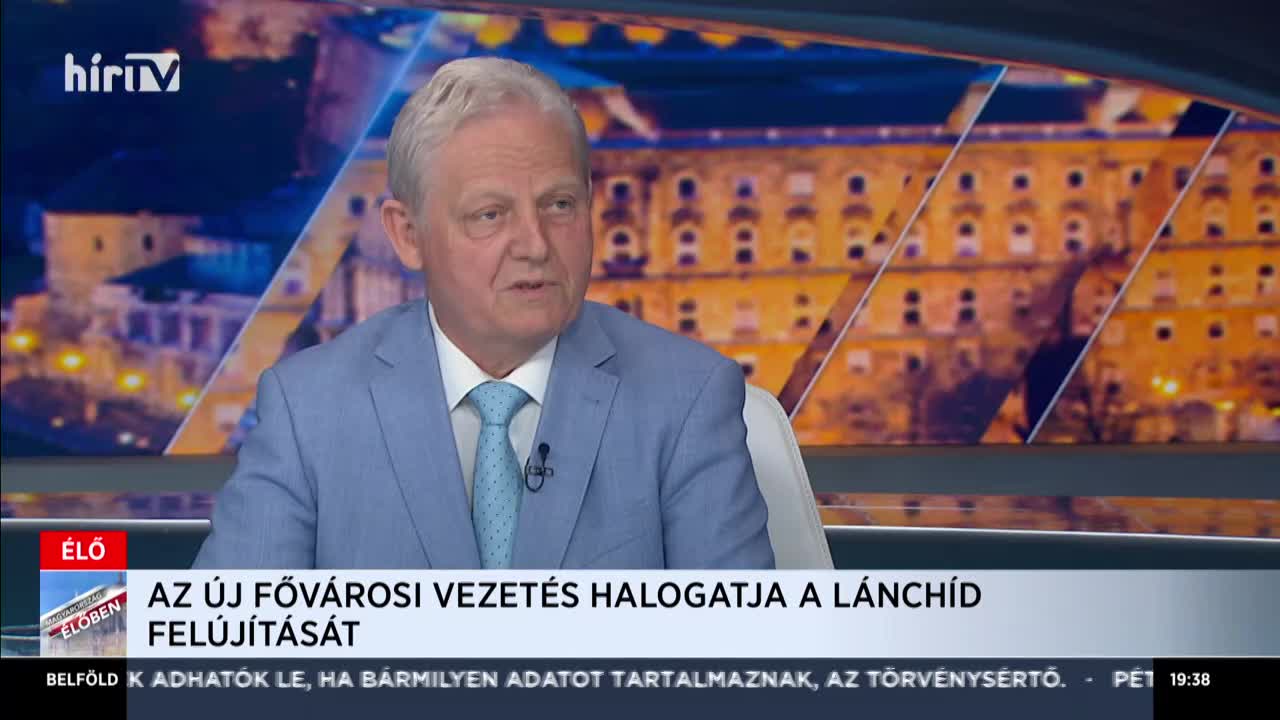 Tarlós István: A Lánchídra a fedezet megvan és a tervek is készen állnak