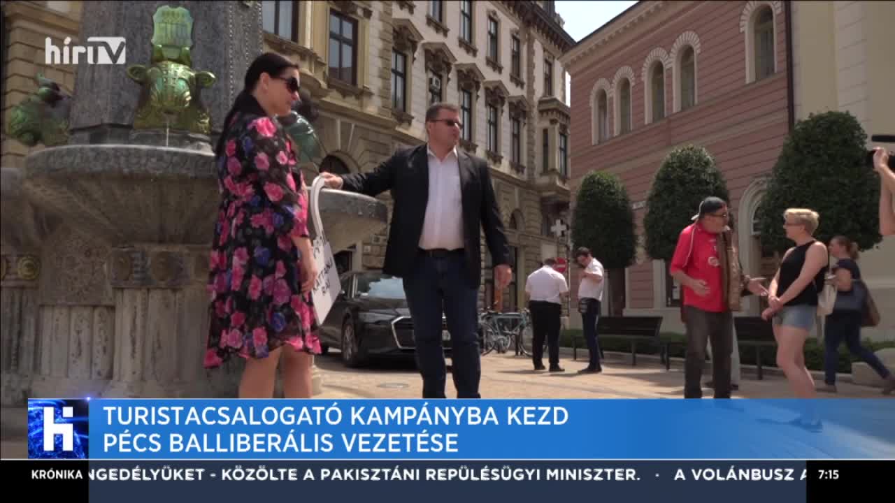 Turistacsalogató kampányba kezd Pécs balliberális vezetése