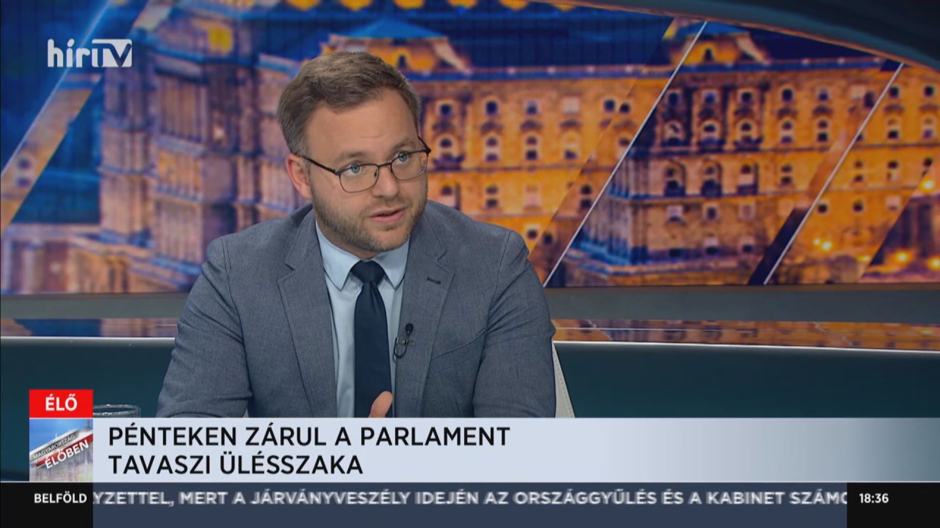 Orbán Balázs: Pénteken zárul a parlament tavaszi ülésszaka
