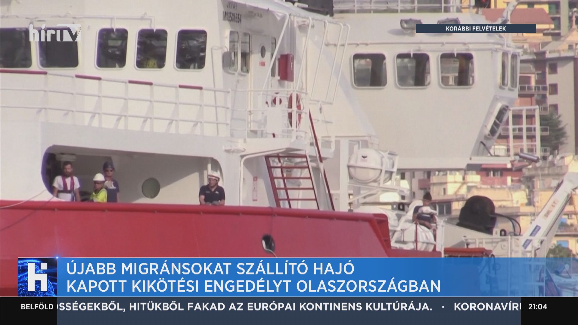 Újabb migránsokat szállító hajó kapott kikötési engedélyt Olaszországban