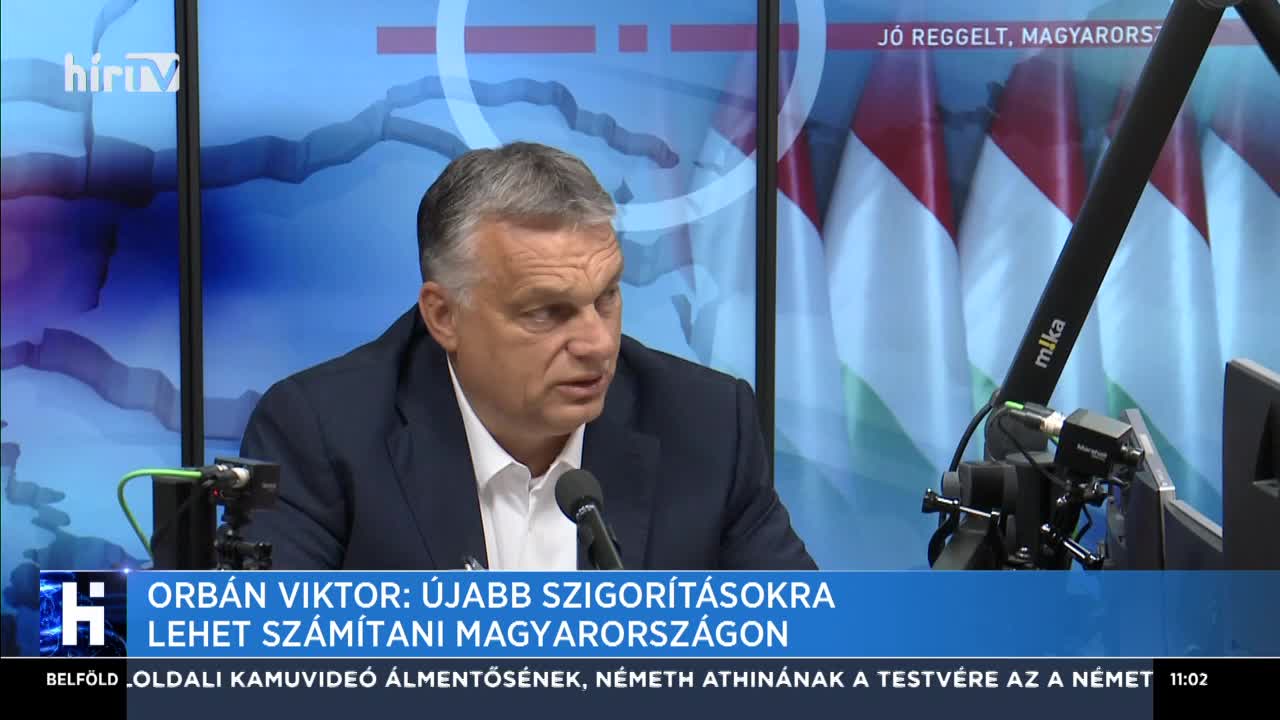 Orbán Viktor: Magyarország rendben van, a behurcolás a probléma
