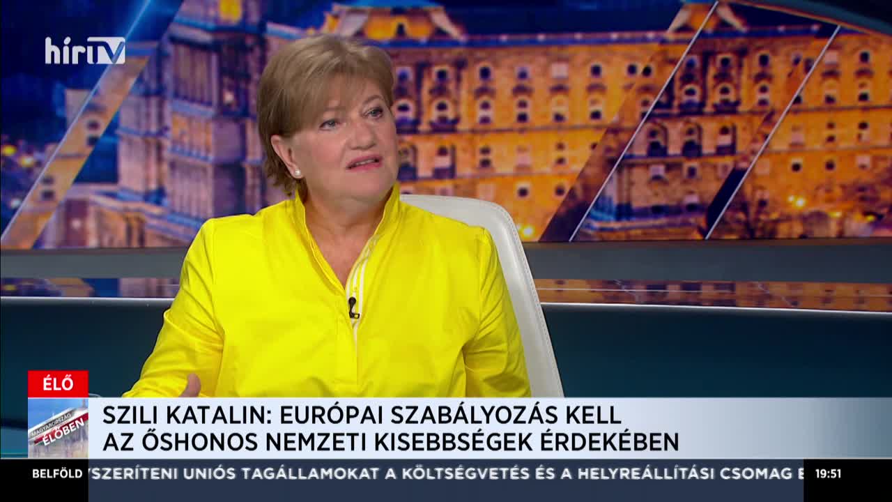 Szili Katalin: A kisebbségek ügye nem belügy, hanem európai ügy