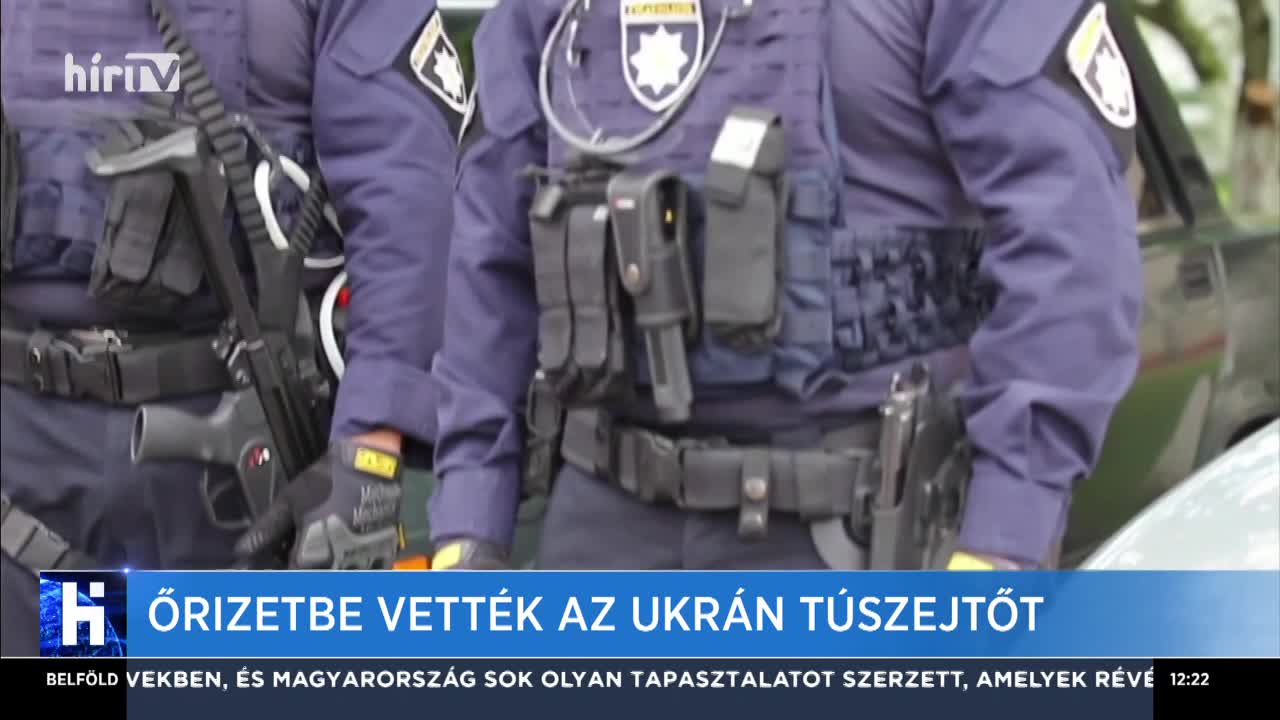 Őrizetbe vették az ukrán túszejtőt