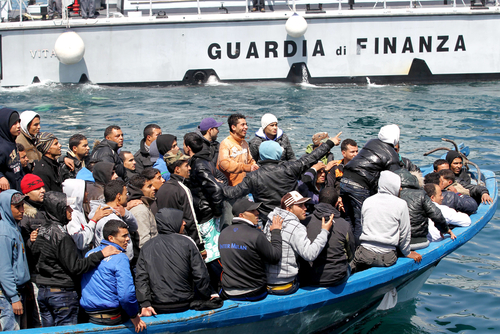 Lampedusa ismét megtelt migránsokkal