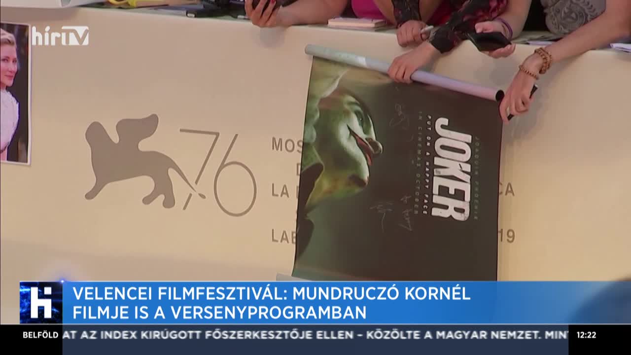 Velencei Filmfesztivál: Mundroczó Kornél is a versenyprogramban