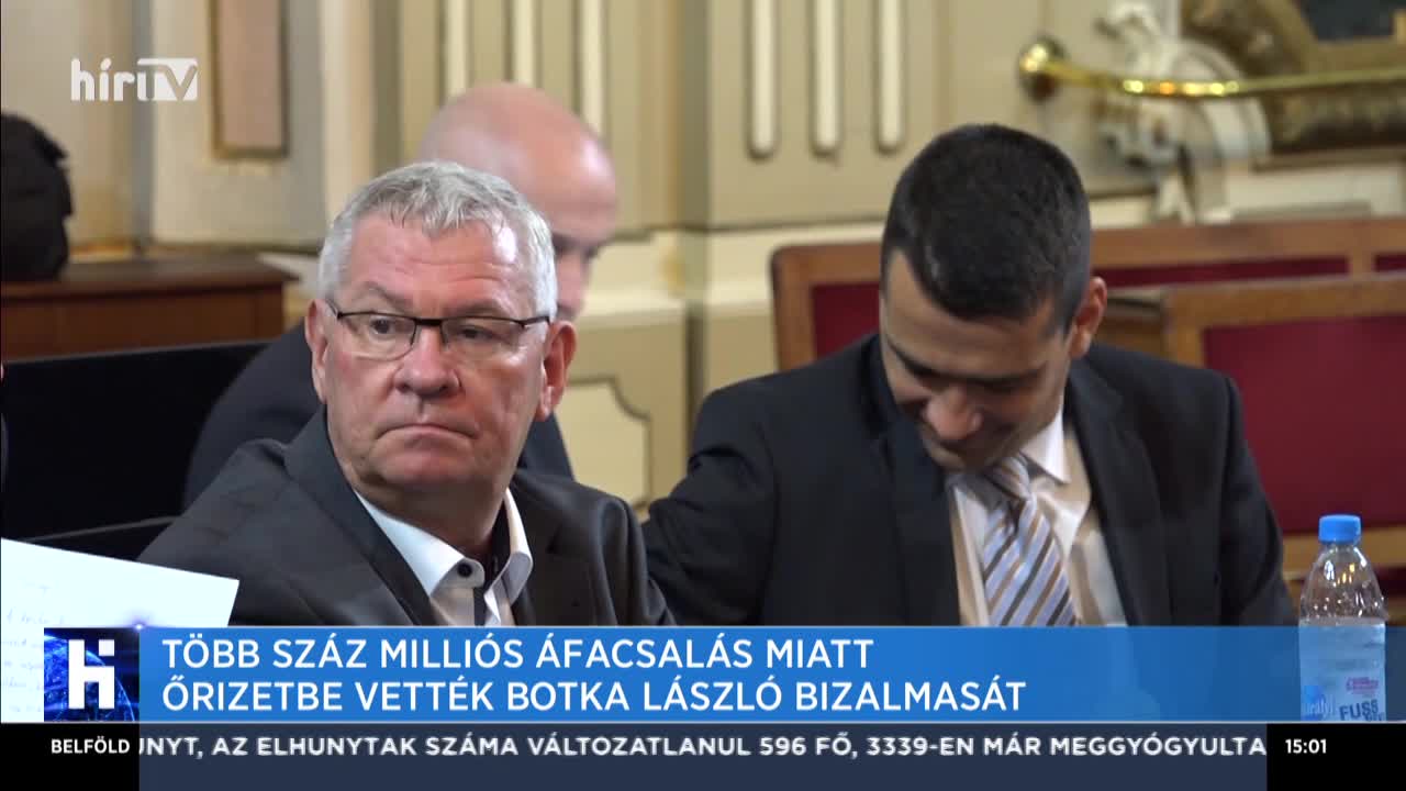 Több száz milliós ÁFA-csalás miatt őrizetbe vették Botka László bizalmasát